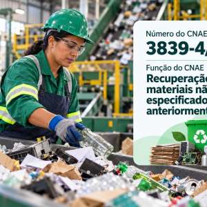 CNAE 3839-4/99 Recuperação de Outros Materiais Recicláveis: Guia para Abrir e Tributar