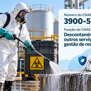 CNAE 3900-5/00 Descontaminação e Gestão de Resíduos: Guia para Abrir e Tributar