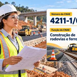 CNAE 4211-1/01 Construção de Rodovias e Ferrovias: Guia para Abrir e Tributar