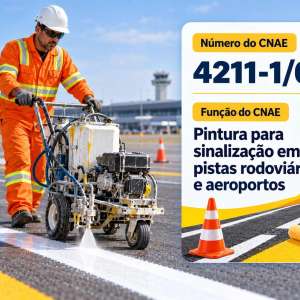 CNAE 4211-1/02 Pintura de Sinalização Viária: Guia para Abrir e Tributar
