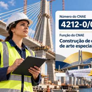 CNAE 4212-0/00 Construção de Obras de Arte Especiais: Guia para Abrir e Tributar