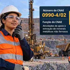 CNAE 0990-4/02 Atividades de Apoio à Extração de Minerais Metálicos Não Ferrosos: Guia para Abrir e Tributar