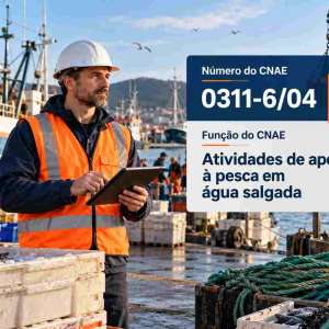 CNAE 0311-6/04 Atividades de Apoio à Pesca em Água Salgada: Guia para Abrir e Tributar