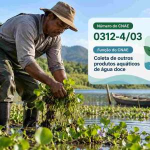 CNAE 0312-4/03 Coleta de Outros Produtos Aquáticos de Água Doce: Guia para Abrir e Tributar