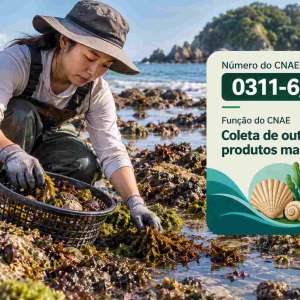 CNAE 0311-6/03 Coleta de Outros Produtos Marinhos: Guia para Abrir e Tributar