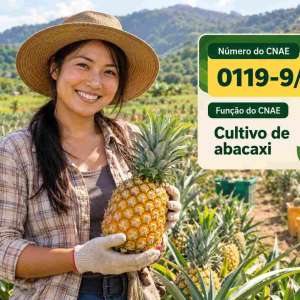 CNAE 0119-9/01 Cultivo de Abacaxi: Guia para Abrir e Tributar
