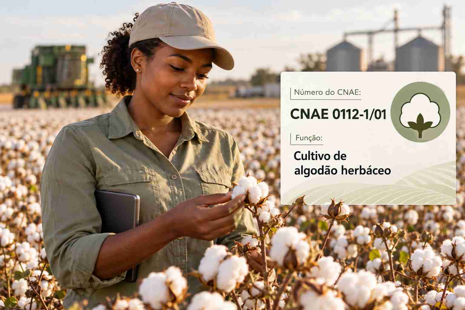 CNAE 0112-1/01 Cultivo de Algodão Herbáceo: Guia para Abrir e Tributar