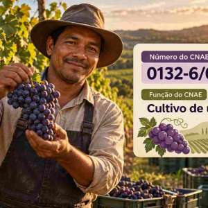 CNAE 0132-6/00 Cultivo de Uva: Guia para Abrir e Tributar