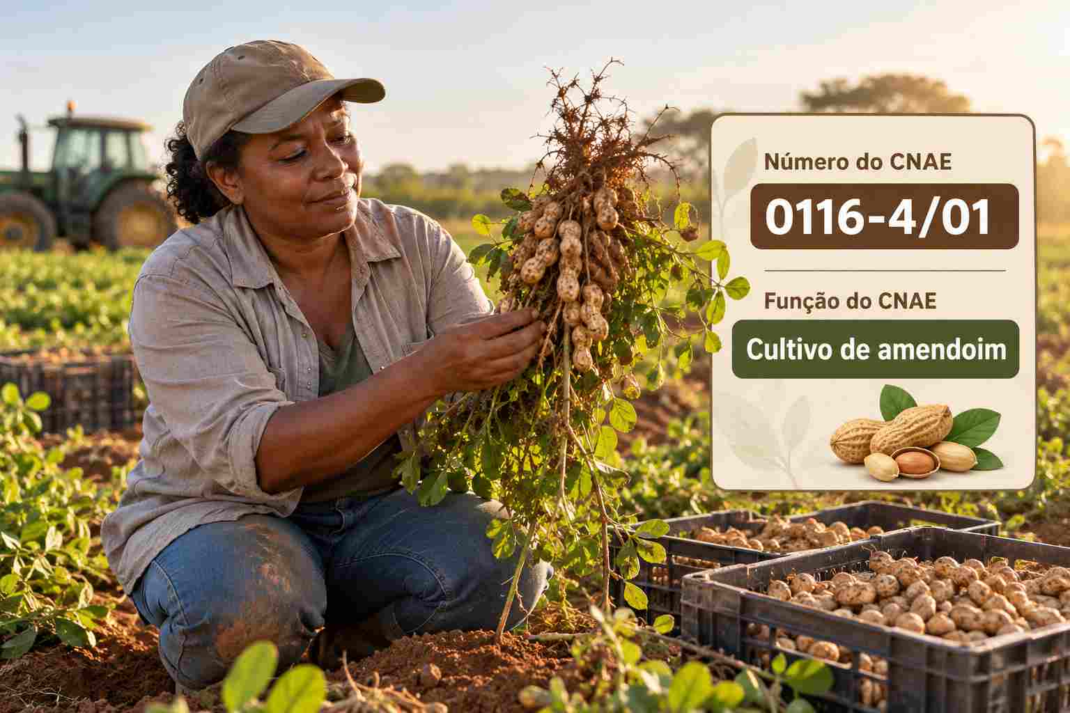 CNAE 0116-4/01 Cultivo de Amendoim: Guia para Abrir e Tributar