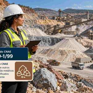 CNAE 0899-1/99 Extração de Outros Minerais Não Metálicos: Guia para Abrir e Tributar