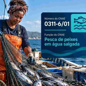 CNAE 0311-6/01 Pesca de Peixes em Água Salgada: Guia para Abrir e Tributar