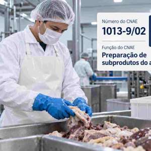 CNAE 1013-9/02 Preparação de Subprodutos do Abate: Guia para Abrir e Tributar