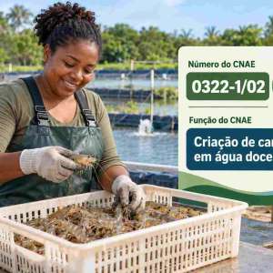 CNAE 0322-1/02 Criação de Camarões em Água Doce: Guia para Abrir e Tributar