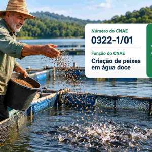 CNAE 0322-1/01 Criação de Peixes em Água Doce: Guia para Abrir e Tributar