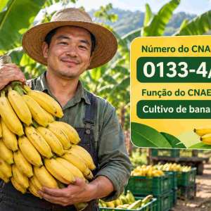 CNAE 0133-4/02 Cultivo de Banana: Guia para Abrir e Tributar