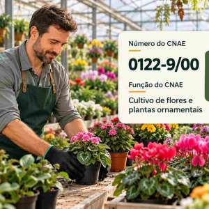CNAE 0122-9/00 Cultivo de Flores e Plantas Ornamentais: Guia para Abrir e Tributar