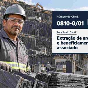 CNAE 0810-0/01 Extração de Ardósia e Beneficiamento Associado: Guia para Abrir e Tributar