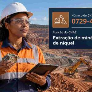 CNAE 0729-4/03 Extração de Minério de Níquel: Guia para Abrir e Tributar