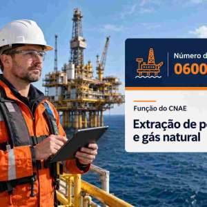 CNAE 0600-0/01 Extração de Petróleo e Gás Natural: Guia para Abrir e Tributar