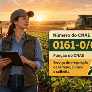 CNAE 0161-0/03 Serviço de Preparação de Terreno, Cultivo e Colheita: Guia para Abrir e Tributar